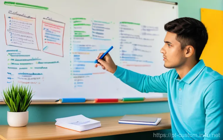 관세사 시험 과락 극복법 - **Prompt 1: Focused Reassessment**
    "A determined young Brazilian woman in her late 20s, wearing ...