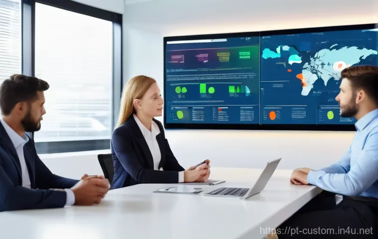 관세사와 고객 민원 처리 - A warm and inviting scene set within a modern customer service center. A diverse female customer ser...