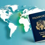 FTA 원산지 결정 기준 - **Prompt 1: "The Economic Passport of a Product"**
    A visually engaging and clean image featuring...