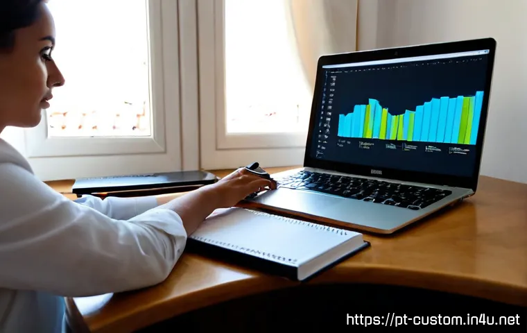관세사 시험과 병행 가능한 직업 - Photorealistic split-focus home office scene in Lisbon, Portugal: a focused adult professional study...